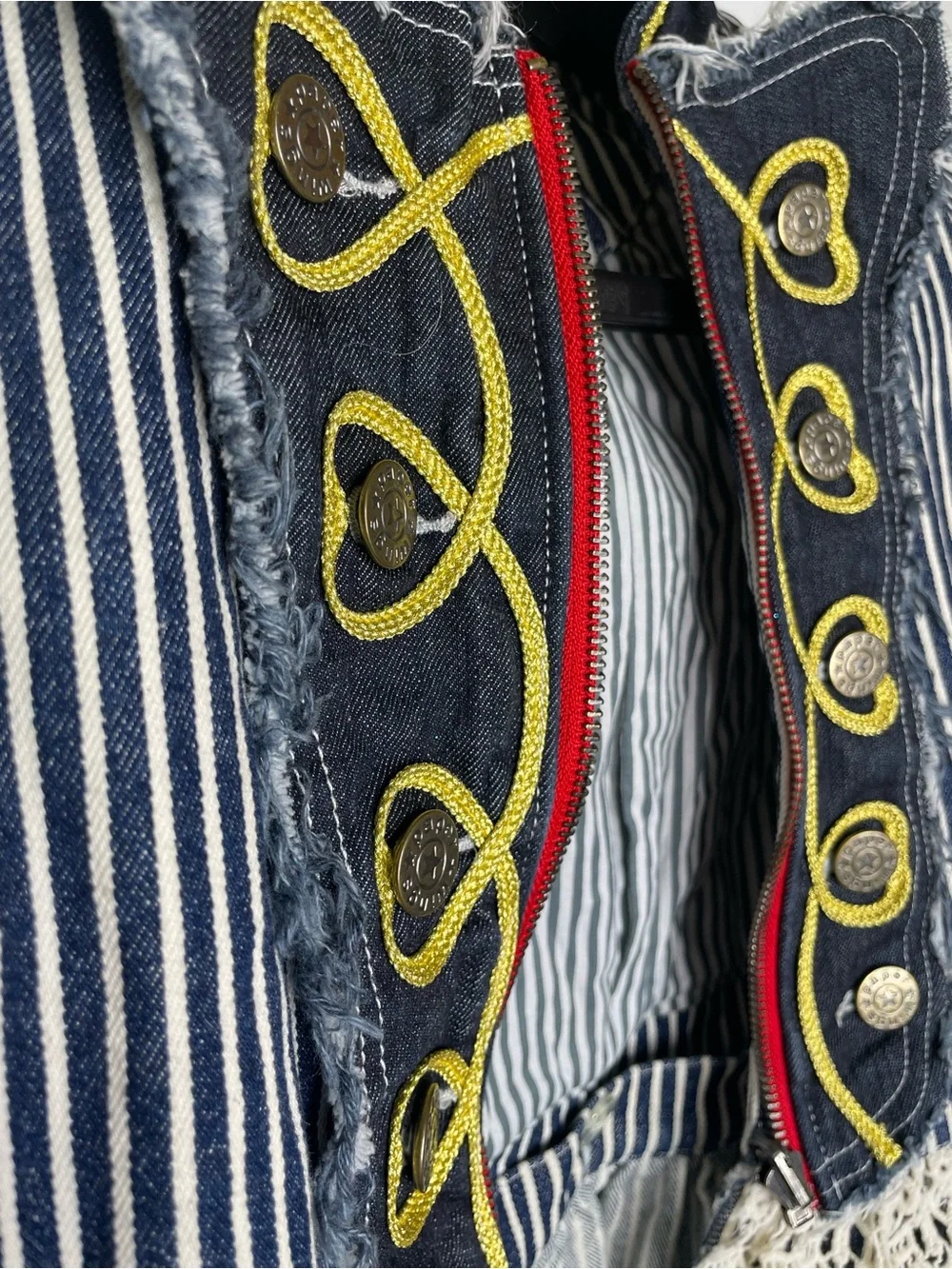 Paper Wings Boutique Premium Denim Circus-Style Kids Costume